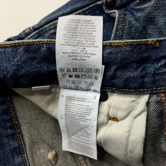 G-Star Raw Mens 5620 3D Tapered Jeans Blue Pockets Medium Wash Button Fly 33x34 - Picture 12 of 12